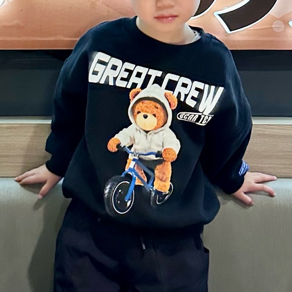 Zara Bear Print Sweater - Picture 3 of 3